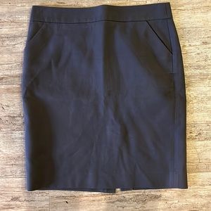 J Crew  brown skirt 12